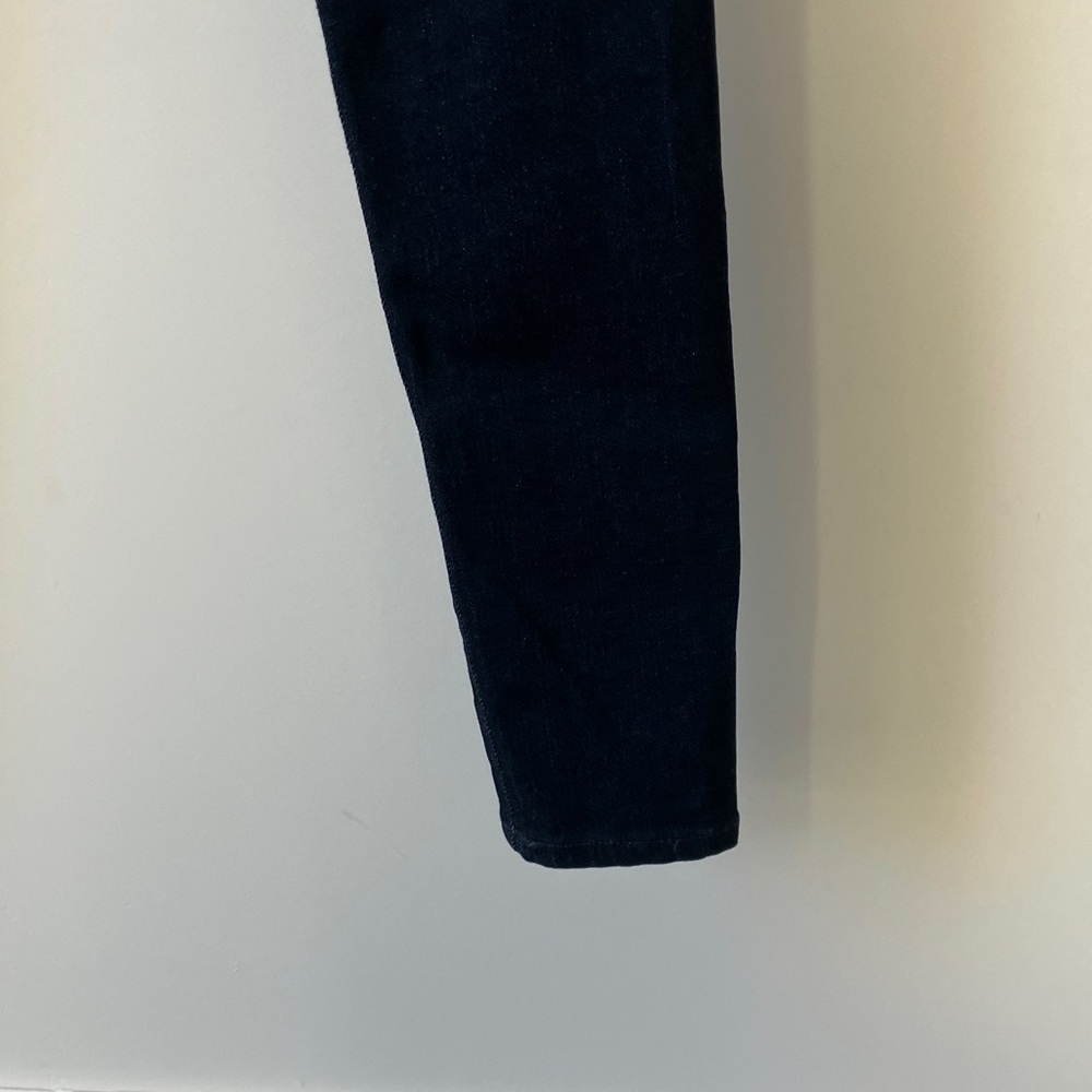 AG “The Farrah” High-Rise Skinny Women's Dark Blue Jeans Size 24 NWT - Picture 6 of 10